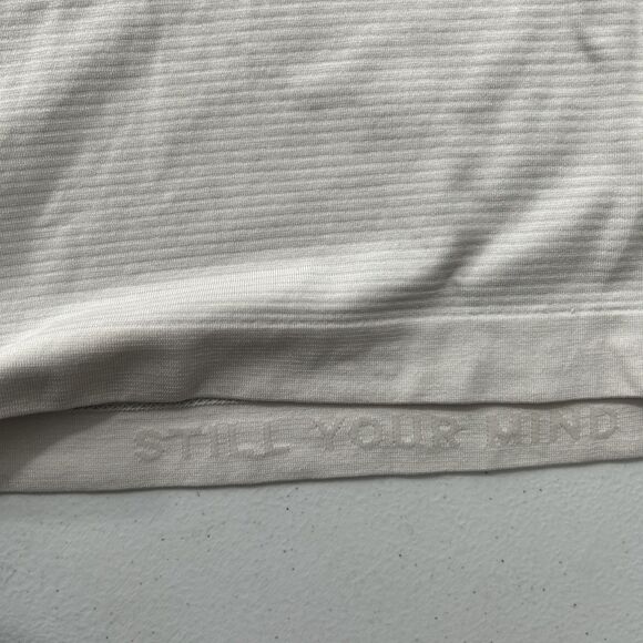 Lululemon Swiftly Tech Womens 4 Light Gray long sleeve Top - Picture 10 of 13